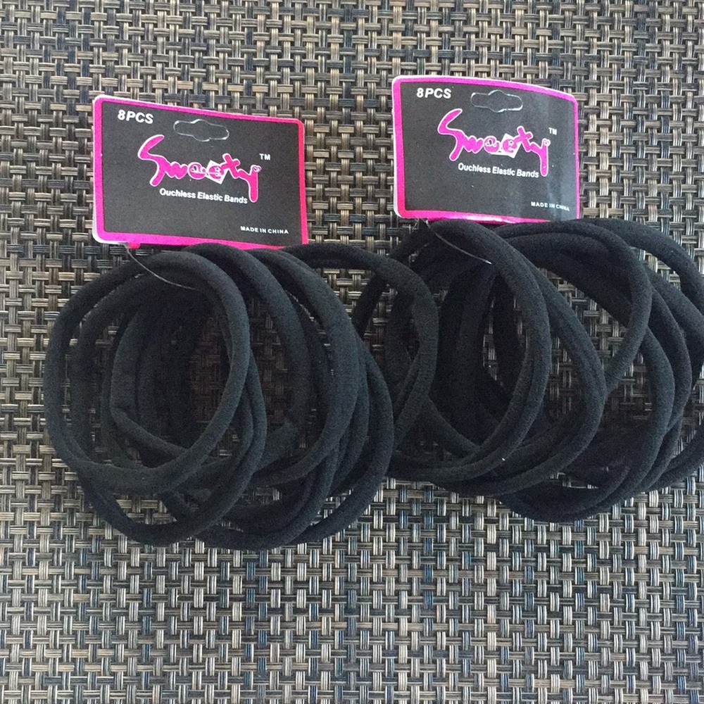 Ouchless Elastic Hair Bands 2-8pk